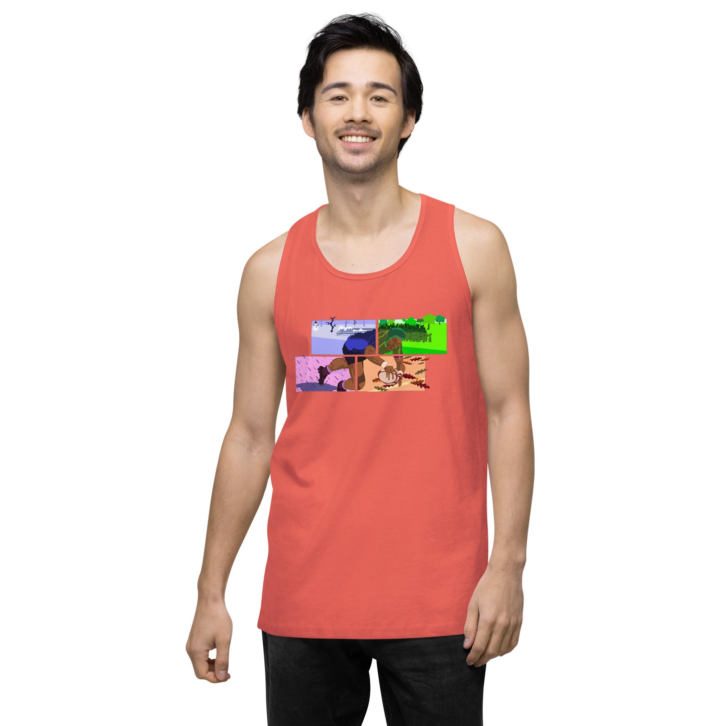 SEASONS OF RUGBY - Premium tank top