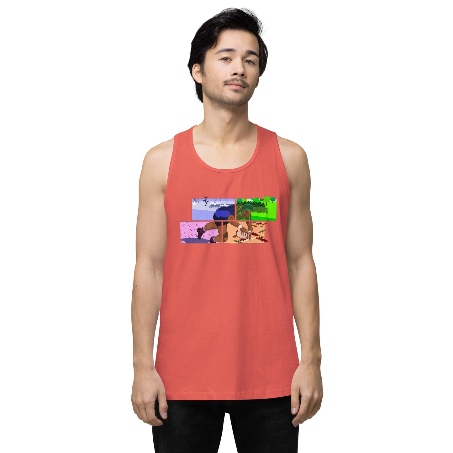 SEASONS OF RUGBY - Premium tank top