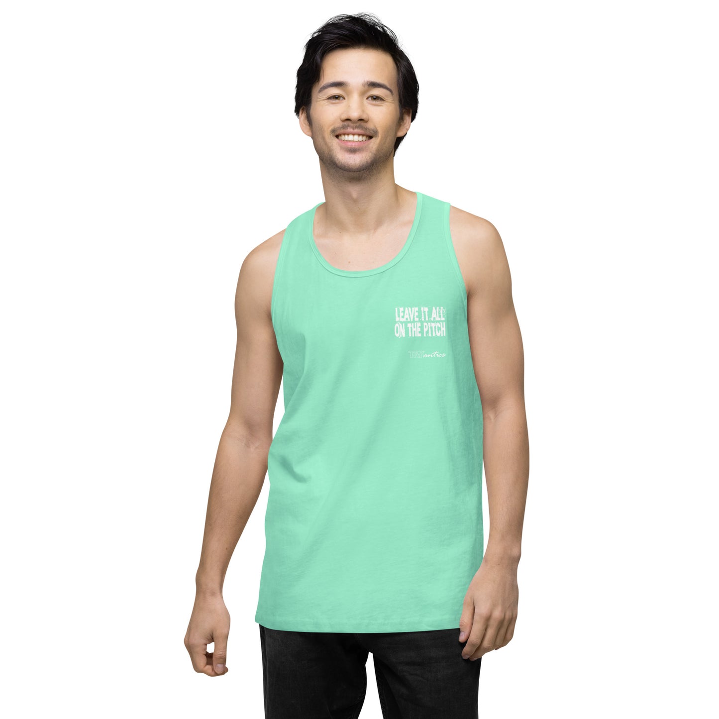 LEAVE IT ALL ON THE PITCH - Premium tank top
