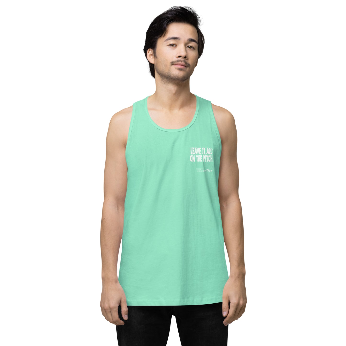 LEAVE IT ALL ON THE PITCH - Premium tank top
