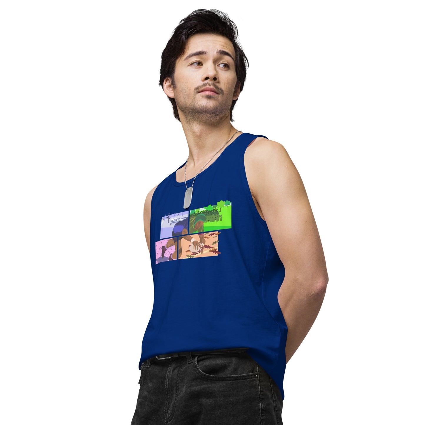 SEASONS OF RUGBY - Premium tank top