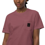 LEAVE IT ALL ON THE PITCH - Garment-dyed pocket t-shirt