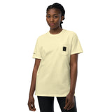 LEAVE IT ALL ON THE PITCH - Garment-dyed pocket t-shirt