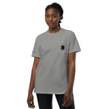 LEAVE IT ALL ON THE PITCH - Garment-dyed pocket t-shirt