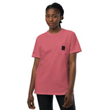 LEAVE IT ALL ON THE PITCH - Garment-dyed pocket t-shirt