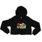 GOOD VIBES- Crop Hoodie