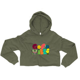 GOOD VIBES- Crop Hoodie