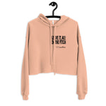 LEAVE IT ALL ON THE PITCH - Crop Hoodie