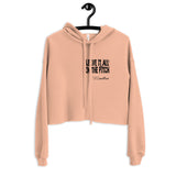 LEAVE IT ALL ON THE PITCH - Crop Hoodie